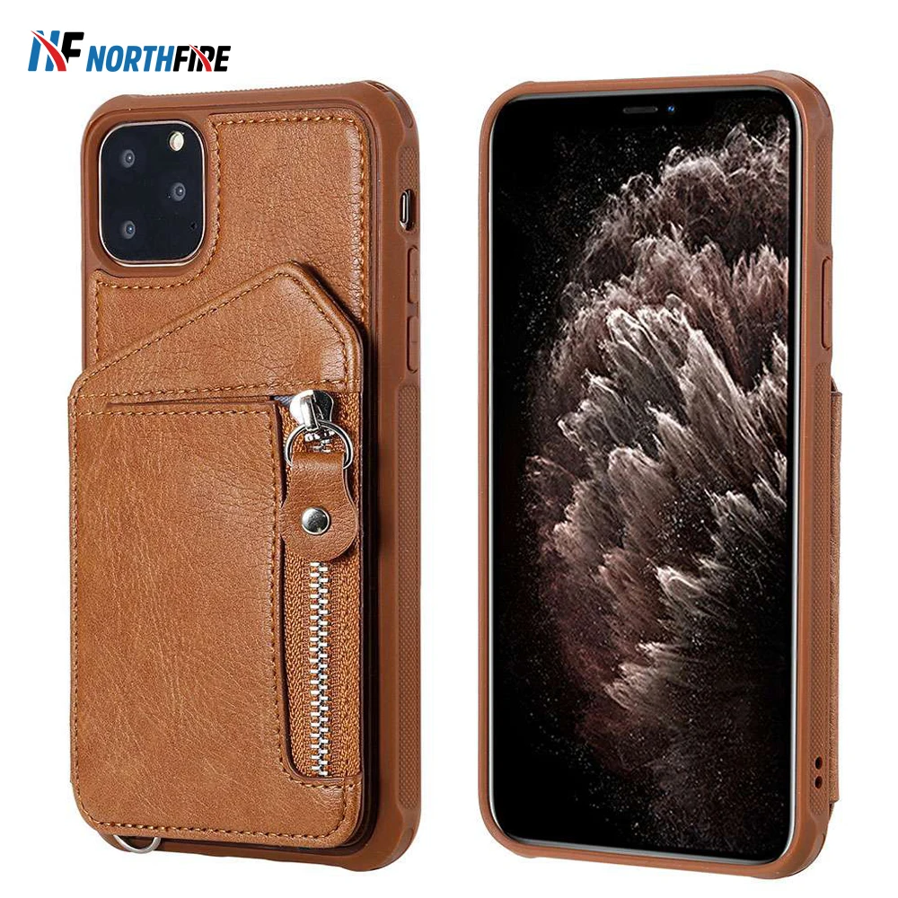 Деловой Чехол кошелек для Samsung S10 S9 кожаный чехол книжка на молнии Note 8 9 10 Plus S8 с