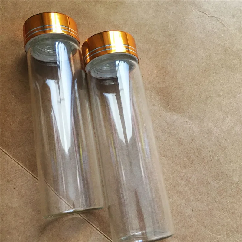 

10Pcs 10ML 20ML 50ML Glass Bottles with Golden Caps Tiny Glass Bottle Jars Vials DIY Craft Screw Cap Empty Jars Containe Storage