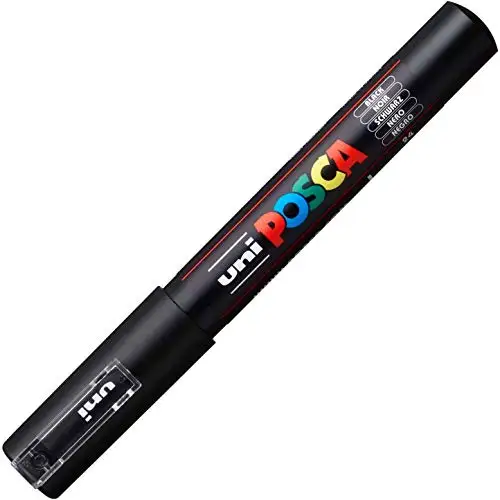 Pennarello Posca Pc1M Nero. Unità.