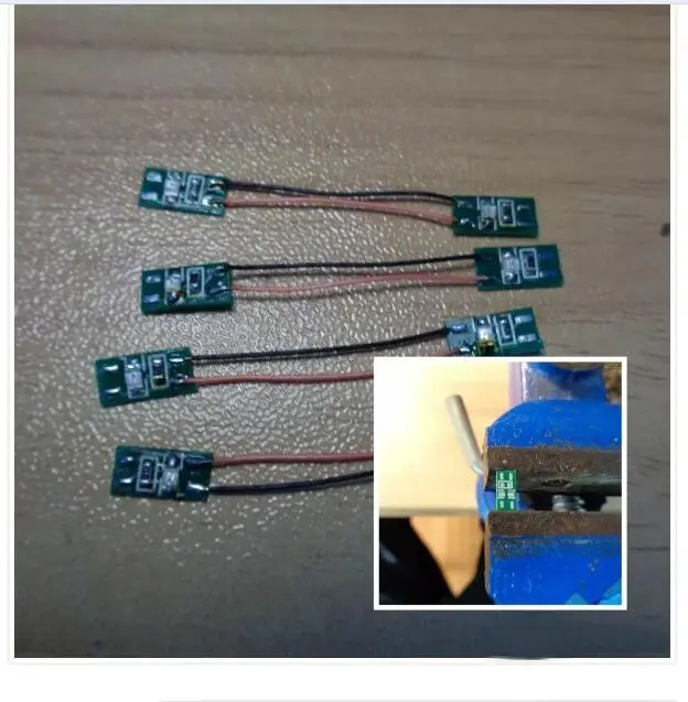 

HO Scale Train Model Light Modification Parts Warm Yellow Light Board