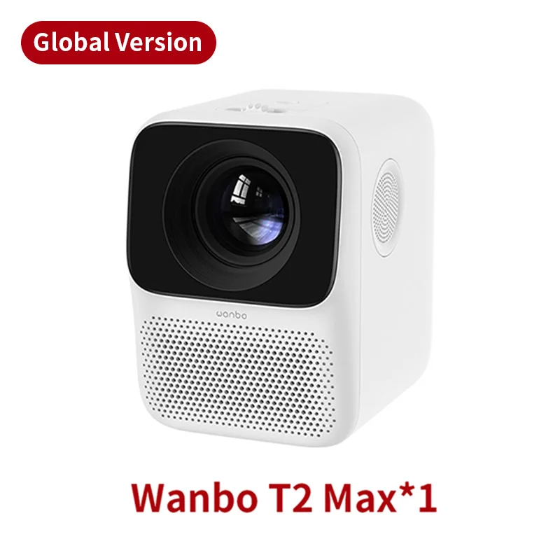 best buy projector Global Version Wanbo T2 MAX Projector Android 9.0 4K 1080P Mini LED Portable WIFI Projector Home Theater  Keystone Correction laser projector 4k Projectors