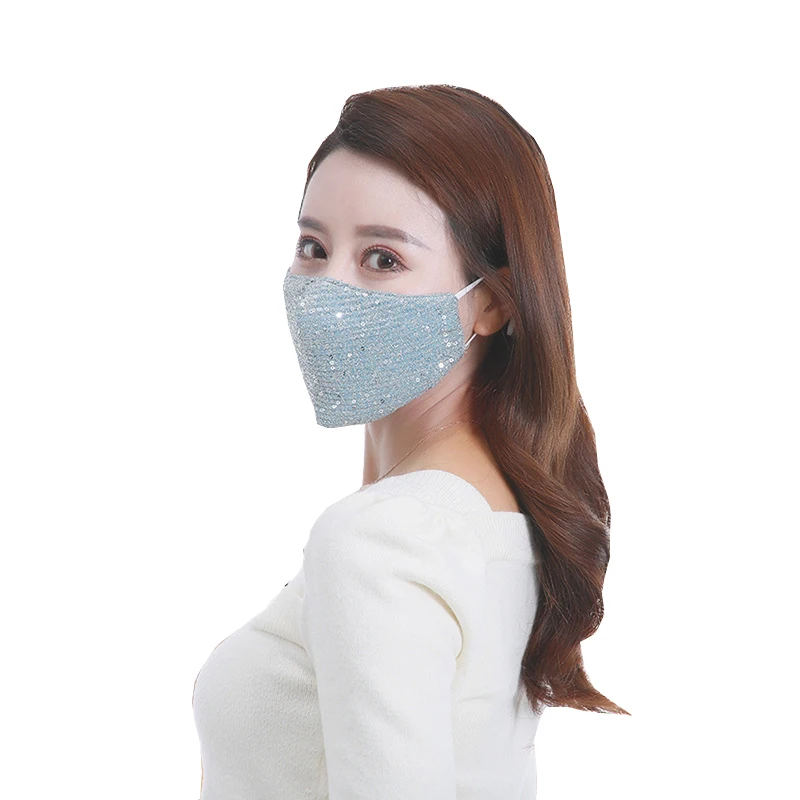 1pcs Summer fashion folding Mouth Mask for Adult Kids Health Washable Face Mask Dust Cold Replaceable Child Elder Protective