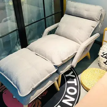 

Lazy Sofa Balcony Leisure Chair Japanese Reclining Chair Multi-functional Folding Single Sofa Chair Bedroom Small Sofa
