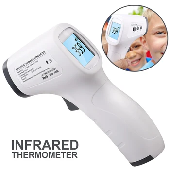 

Forehead Thermometer Non Contact Infrared Thermometer Body Temperature Fever Digital Measure Tool For Baby Adult