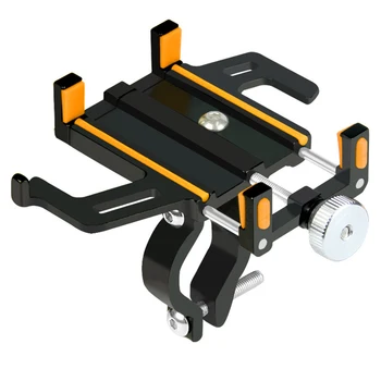 

Bike Multicolor Universal Aluminum Alloy Phone Holder Mount Bicycle Motorcycle Stable Fixed Stand Navigation Support Anti-slip