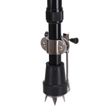 Альпинизм трости со внутренним, вращающимся затвором кошки аксессуары льда наконечник 5-зубец Насадка-хват для трости костыли