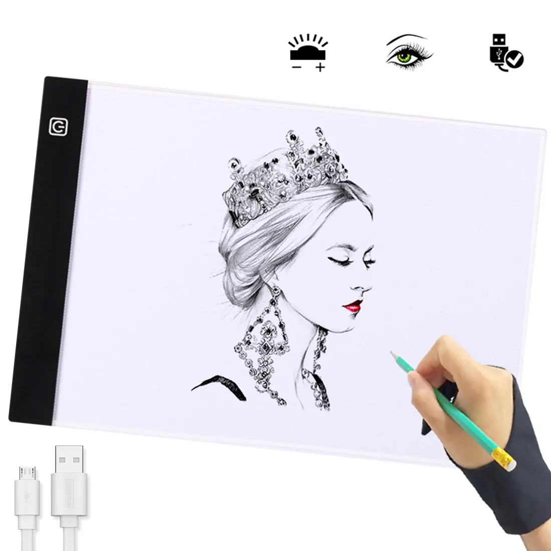 

A3 A4 A5 LED Drawing Tablets Light Pad for Artist Animation Drawing Graphics Tablet Tracing Copy Board Digital Tablets Dimmable