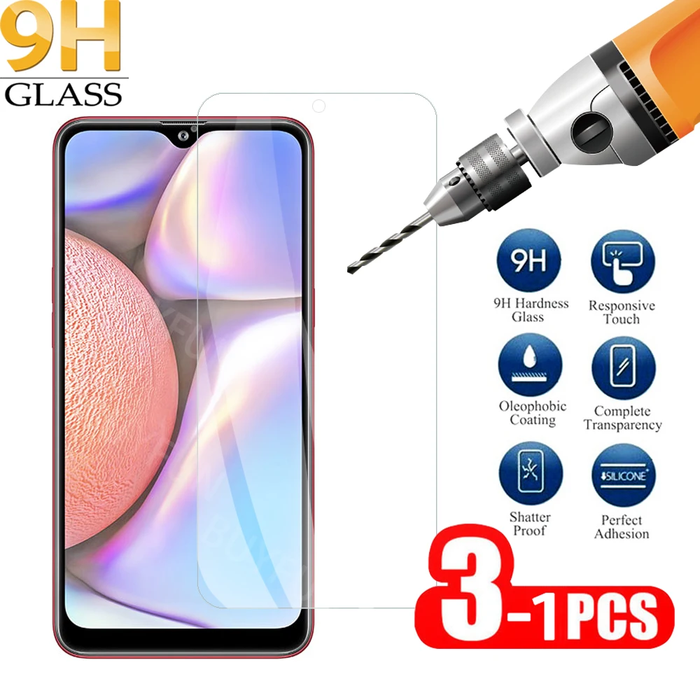 1 3 шт. Защитное стекло для экрана Samsung A10 A20 A30 A50 A7 2018 закаленное J4 J6 Plus защитное