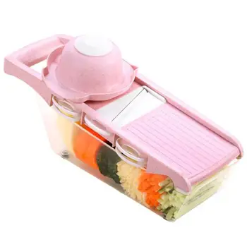 

Manual Vegetable Fruit Cutter Wheat Straw Carrot Grater Potato Slicer Minced Garlic Maker Stainless Steel Kitchen Accessories