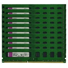 10 pces 2gb ddr3 1333mhz pc3-10600u memória desktop dimm 240-pino ram 1.5v não-ecc