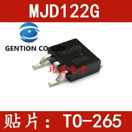 

20PCS Darlington transistors MJD122G MJD122T4G MJD122 SOT-252 in stock 100% new and original