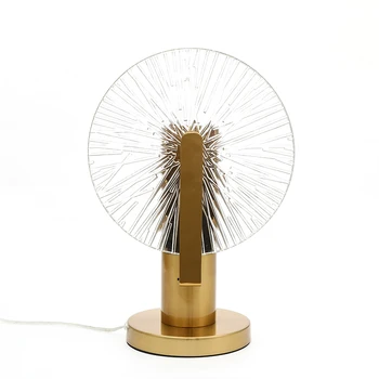 

Post Modern Light Luxurious Arts Glass Desk Lamp Designer Model House Sales Part Study Originality Speed Modeling Desk Lamp