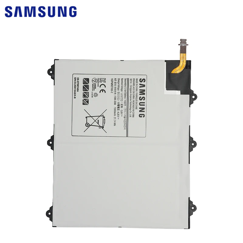 Samsung планшет батарея EB-BT567ABA для samsung Galaxy Tab SM-T560NU T567v 9," 7300 mAh Замена батареи+ Инструменты