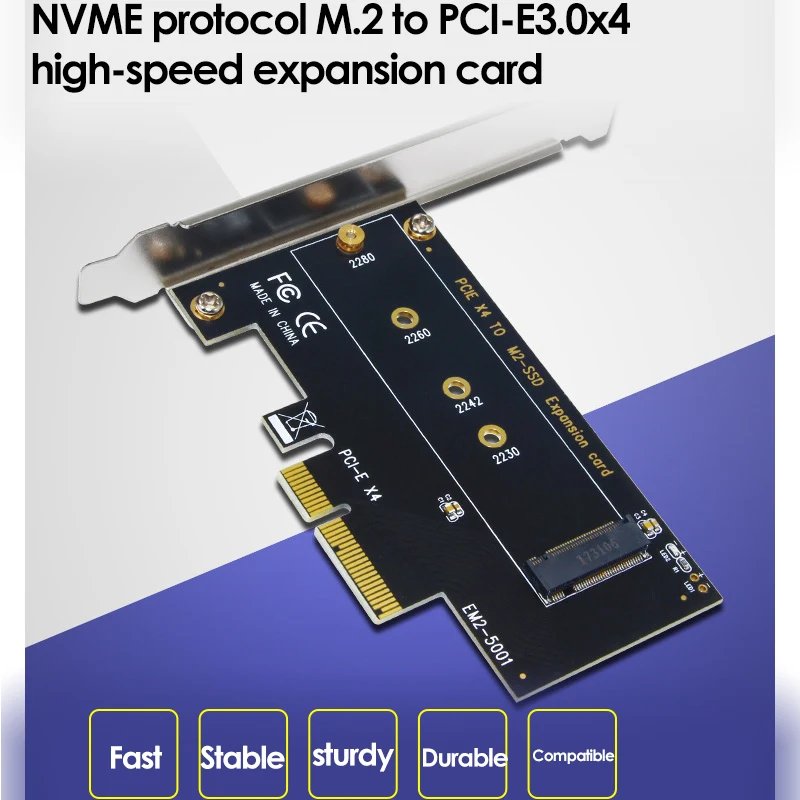 Card Conversion-Card SSD NGFF PCI-E M-Key M.2 NVME To Add UTHAI Computer High-Speed