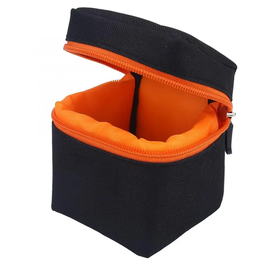 7mm Thick Padded Camera Lens Bag Shockproof Durable Soft Camera Lens Protective Pouch Bag Case for DSLR Camera Lens