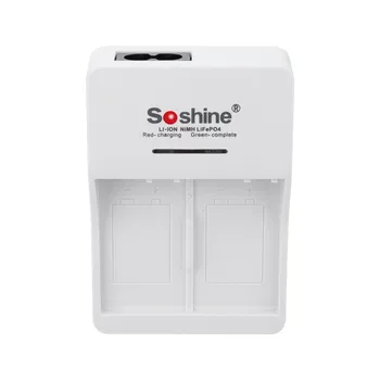 

Soshine 9V Li-ion Ni-MH LiFePO4 Rechargeable Battery Charger European Socket Standard Battery Safe High Speed Charger