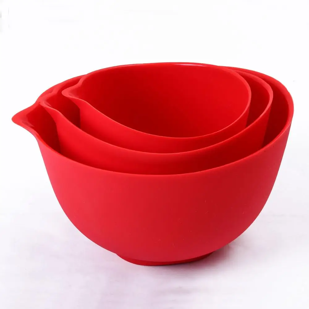 Buy Wholesale China Silicone Mixing Bowl For Sauce Flexible Kitchen Cooking  Tool & Mixing Bowl at USD 1.02