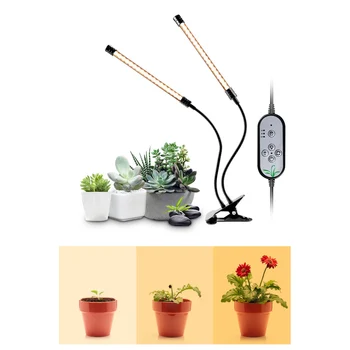 

Full Spectrum Phytolamps DC5V USB LED Grow Light 100W 200W 300W Desktop Clip Phyto Lamps for Plants Flowers Grow Box 5 Luminance