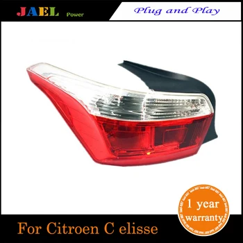 

LED Tail Rear Lamp Lights Case For Citroen C elisse modelo 2017 Taillights LED Rear Lamp LED Water Flash Signal light