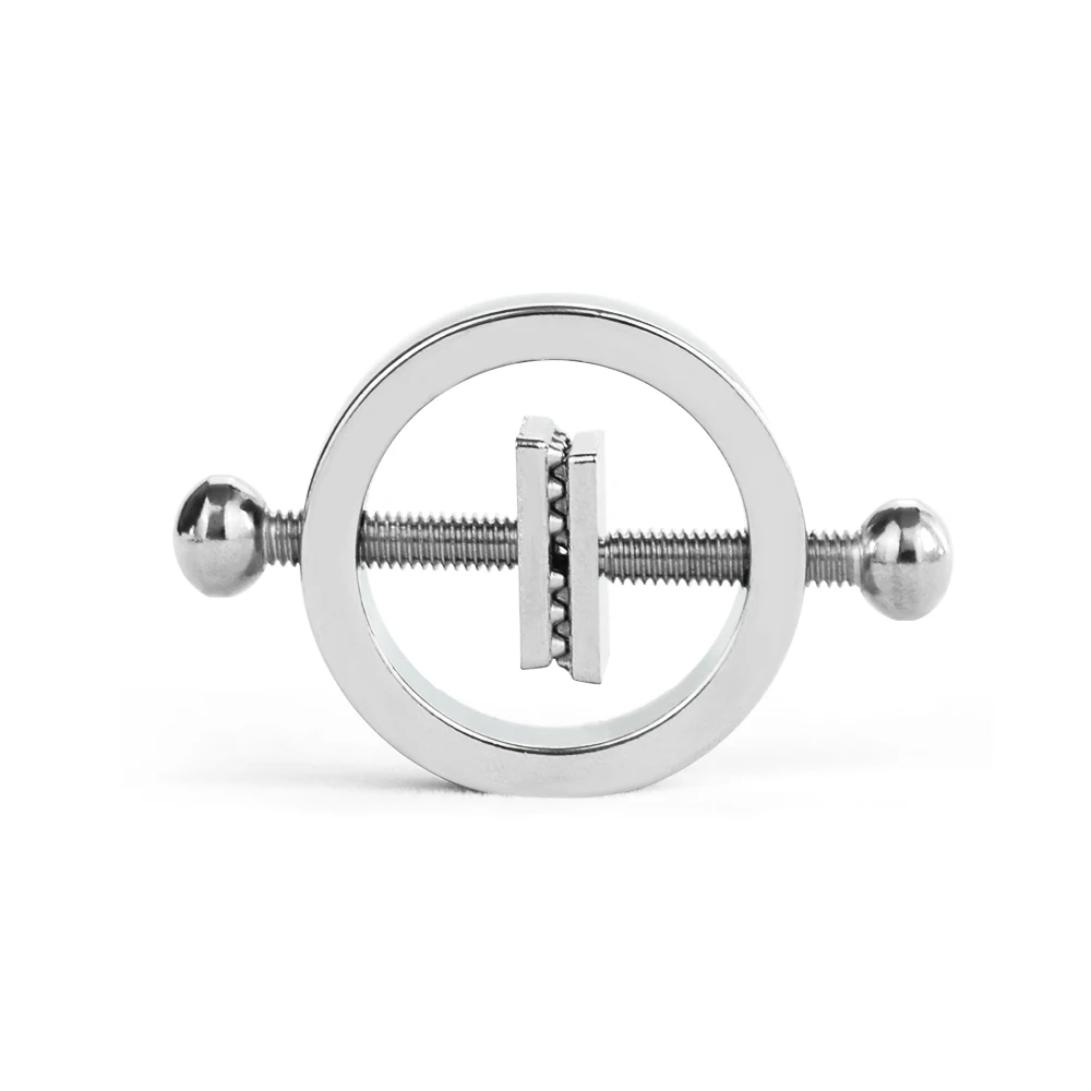 Nipple Clips SM Game Bondage Restraint iKenmu Stainless Steel Metal High Quality BDSM Breast Clamps Sex Toy for Couples Fun Nipple Clips SM Game Bondage Restraint iKenmu Stainless Steel Metal High Quality BDSM Breast Clamps Sex Toy for Couples Fun