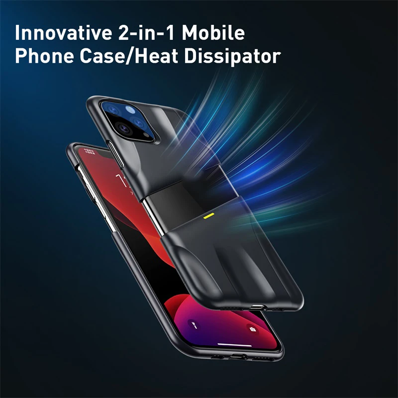 Задняя крышка Baseus для iPhone 11 Pro защитный чехол с охлаждающим эффектом игр Мягкий