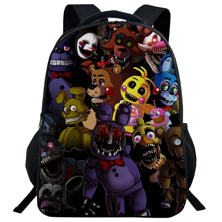 backpack Модные Мультяшные 3 шт./набор, пять ночей с Фредди, детские школьные сумки для мальчиков, школьные рюкзаки FNAF, детские рюкзаки для студентов, сумка для девочек - Цвет: backpack