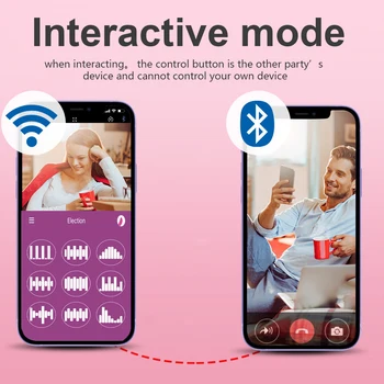 Bluetooth Butterfly Dildo Vibrator for Women Orgasm Masturbator G Spot Clit Stimulate Remote Control Sex Toy For Women Couples 4