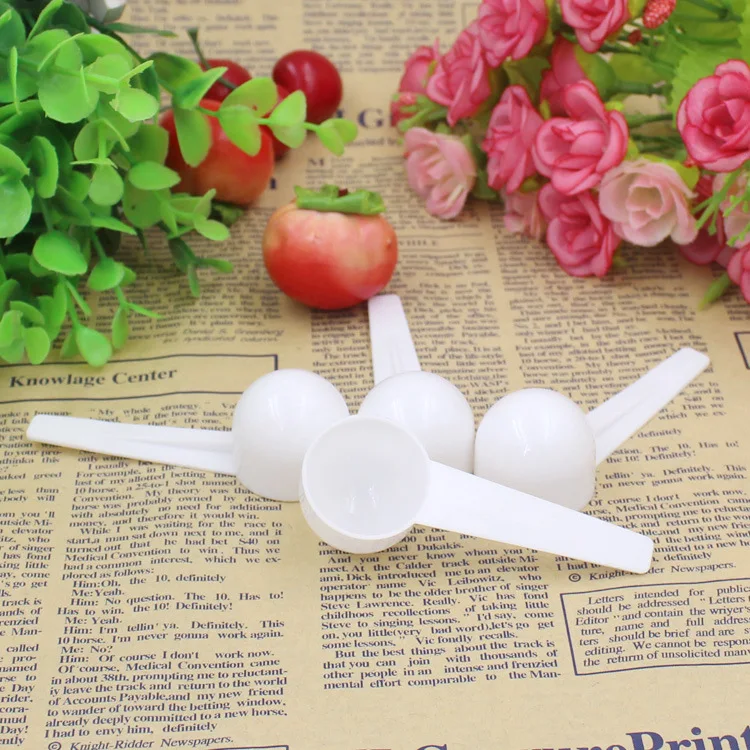 5pcs/set 10ml 5g Measuring Plastic Scoop Pp Measure Spoon Milk Powder Measuring Cups Kitchen Cooking Tools Baking Accessories