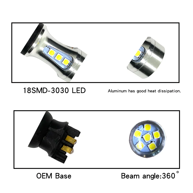 2x PW24W 80W Дневные ходовые огни 12 24V pyy24w 18SMD Автомобильный светодиодный ксеноновый