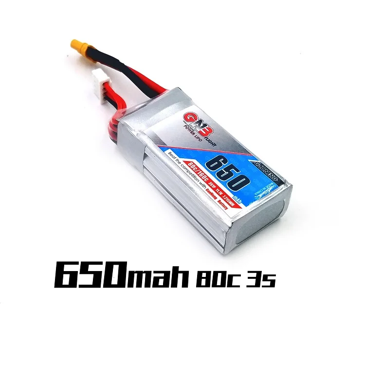 2 шт. 11,1 v 650mAh 80C/160C 3S Lipo аккумулятор с разъемом XT30 для гоночного дрона FPV 4 оси БПЛА RC Квадрокоптер RC Дрон 650mah 11,1 v