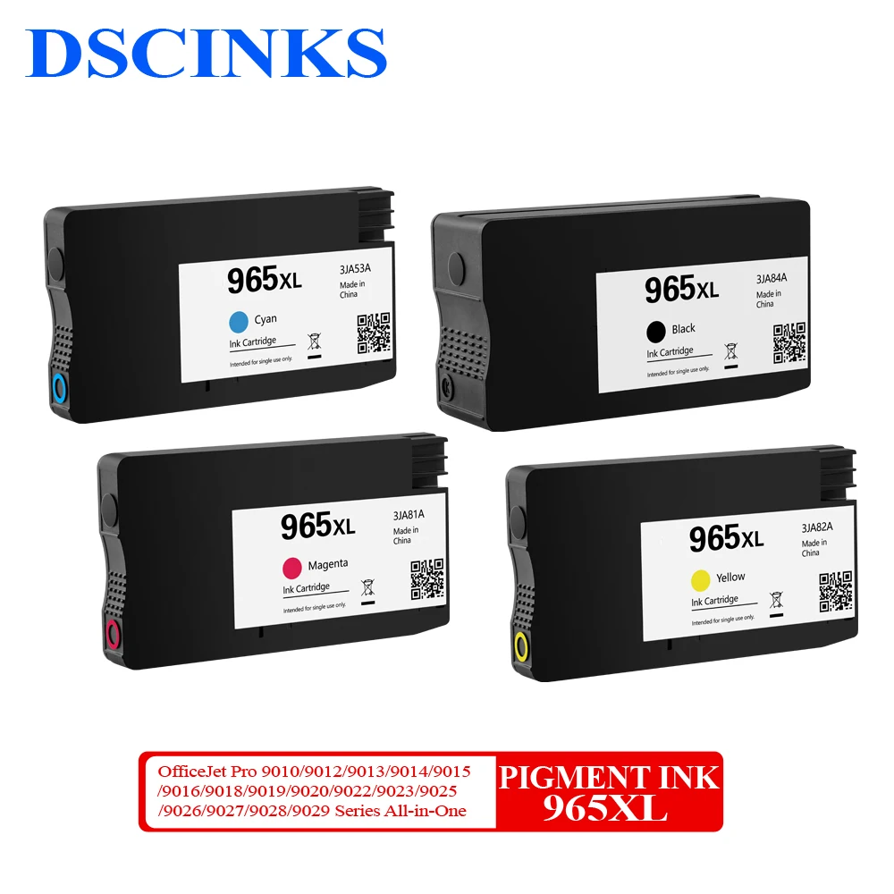 Para hp 965 965XL cartucho de tinta compatible para hp OfficeJet Pro 9010,  9012, 9013, 9014, 9015, 9016, 9018, 9019, 9020, 9022, 9023, 9025,  9026|Cartuchos de tinta| - AliExpress