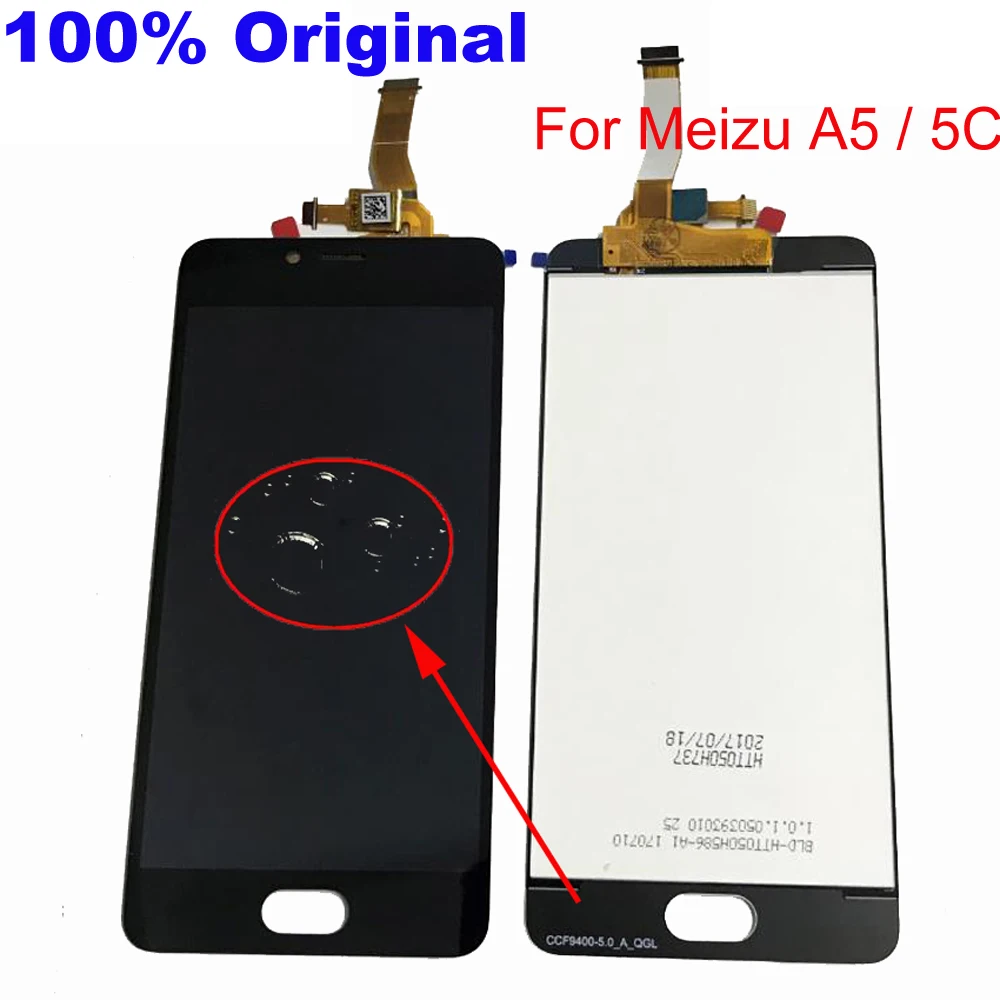 LTPro-Original-LCD-Display-Touch-Screen-Digitizer-Assembly-Sensor-Frame-For-Meizu-Meilan-M5C-5C-A5 拷贝