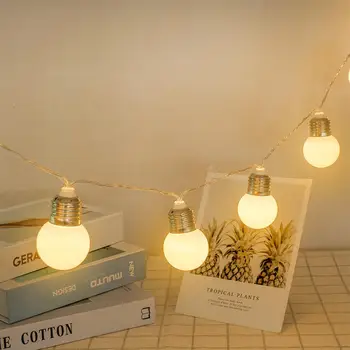 

Garland LED String Chrismas Tree Light Ball Lamp Outdoor Waterproof Fairy Light For Christmas New Year Party Home Decoration