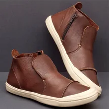 Модная женская обувь; красивые пикантные повседневные ботинки в стиле панк на платформе; ботильоны из искусственной кожи; сезон осень-зима; Винтажные ботинки с боковой молнией; Botas Mujer