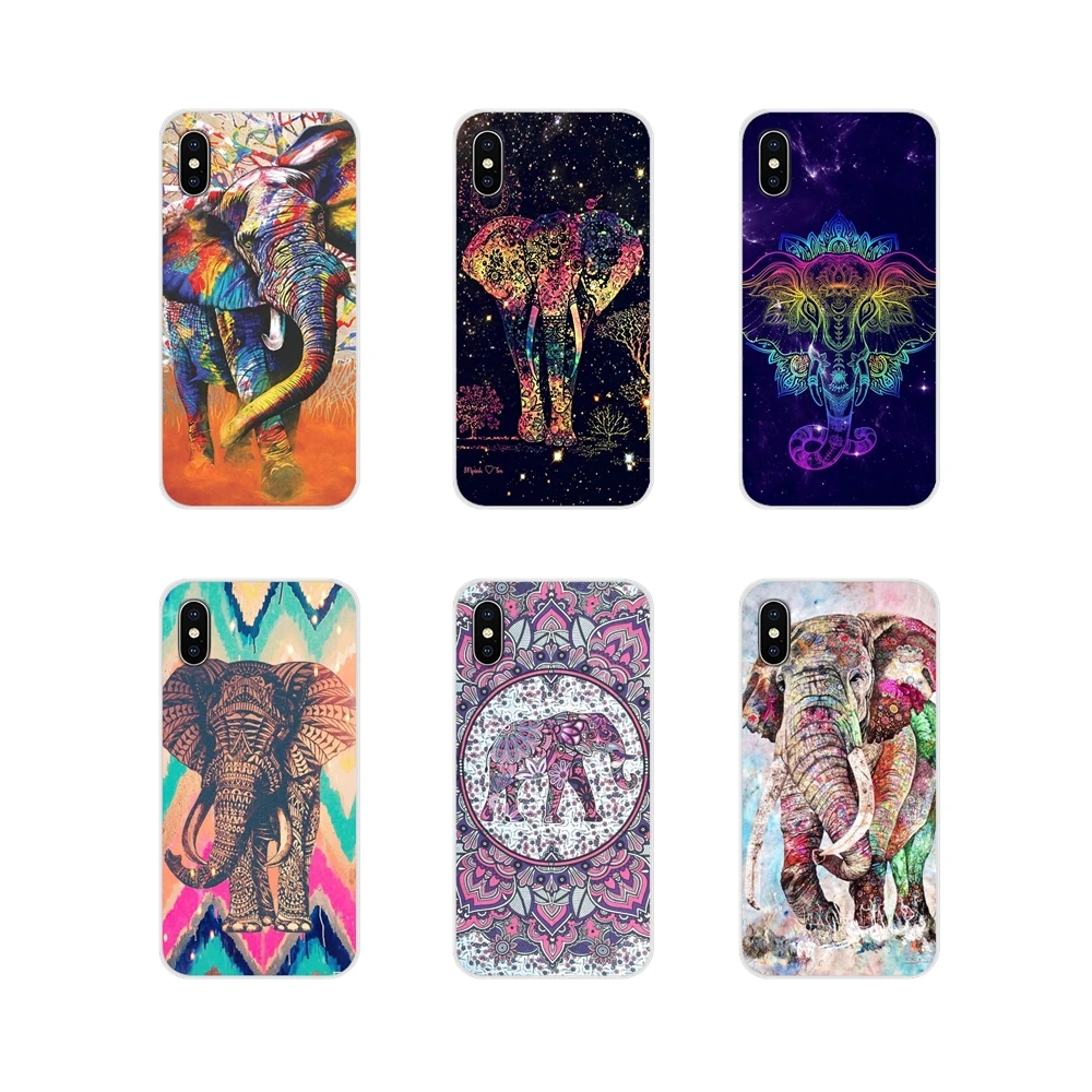 Чехол для сотового телефона Samsung A10 A30 A40 A50 A60 A70 M30 Galaxy Note 2 3 4 5 8 9 10 PLUS Totem Elephant Aztec indian