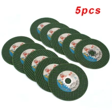 

5pcs 4‘’ Resin Cutting Wheel Grinding Wheels Flat Flap Sanding Discs Angle Grinder Metal Cutter Grind Abrasive Electric Tools