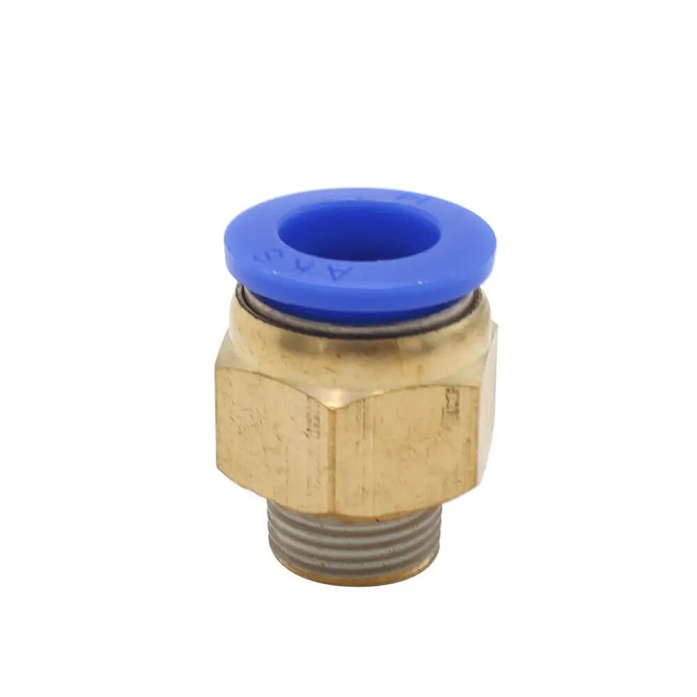 

10PCS 3/8" PT Male Thread 14mm Push In Joint Pneumatic Connector Quick Fittings