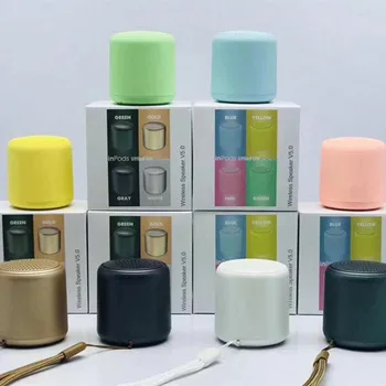 

Inpods Bluetooth Speakers Mini Portable Wireless Loudspeaker TF Card FM USB Handsfree Subwoofer MP3 Stereo Audio Music Player