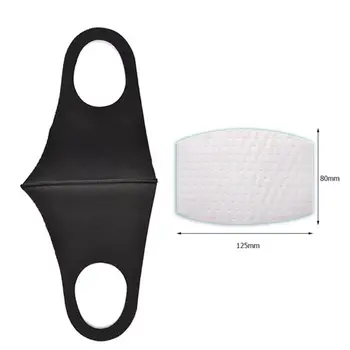

Pm2.5 Filter Mouth Mask Breathing Valve Anti Dust Pollution Reusable Face Masks 2XPC