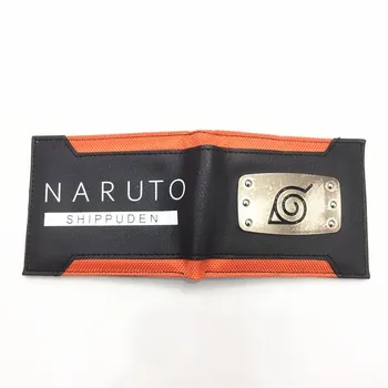 

Cartoon NARUTO Short Wallet Men Women Coin Purse Cartoon Unisex Wallets ID/Credit Card Holder