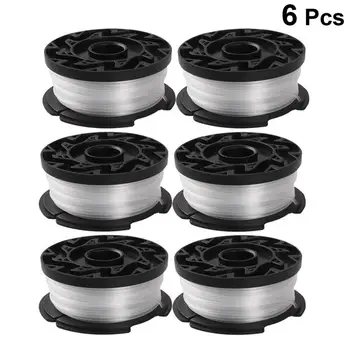 

6 PCS Weed Snatcher Weed Puller Tool Weeding Hook Tool Claw Weeder Line String Trimmer Practical Nylon Weed Grass Trimmer Spool