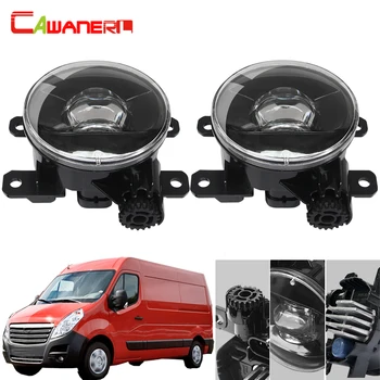 

Cawanerl For Opel Movano 2000-2010 Car 90mm Fog Light H11 Socket LED Lens Devil Eye DRL Daytime Running Light 12V Accessories