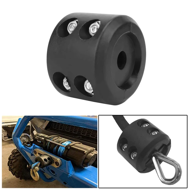 Winch Buffer Rubber Bumper Absorber Tow Hook Cable Stopper