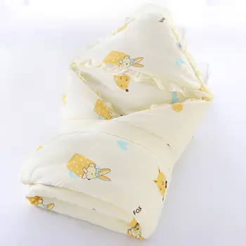 

Newborn Coated Baby Be Hold Small Quilt Pure Cotton Season Primary Thickening Go Out Blankets Sleeping Bag Baby Articles