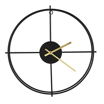 

Stylish Silent Wall Clock, Living Room Wall Clock, Simple Wall Clock, Hollow Wall Clock, Home Decoration, Office Wall Clock, Bla