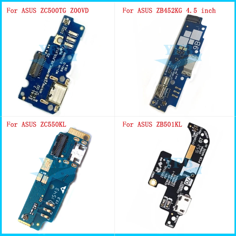 Зарядная док-станция USB для микрофона плата с гибким кабелем Asus ZenFone GO ZC500TG ZB452KG Max