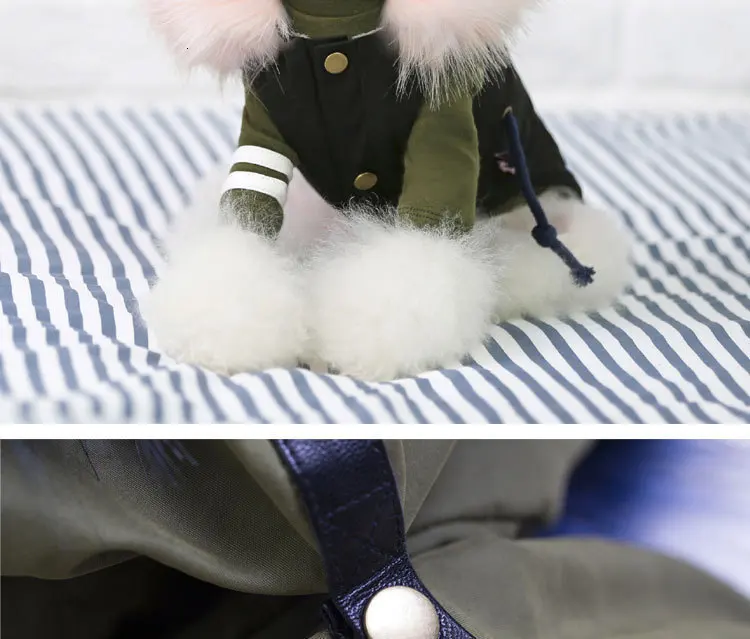 Luxury Fur Dog Clothes (9)