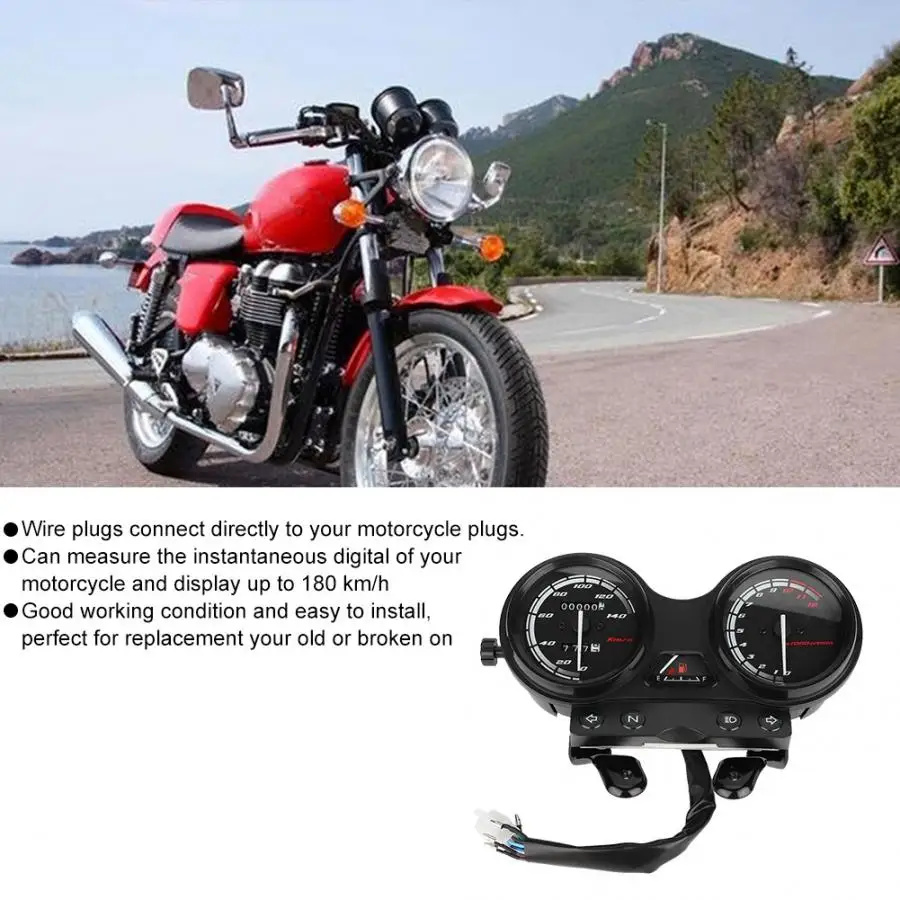 Мотоцикл Тахометр спидометр датчик Аксессуар подходит для Yamaha YBR 125 2005 2006 2007 2008 2009 евро