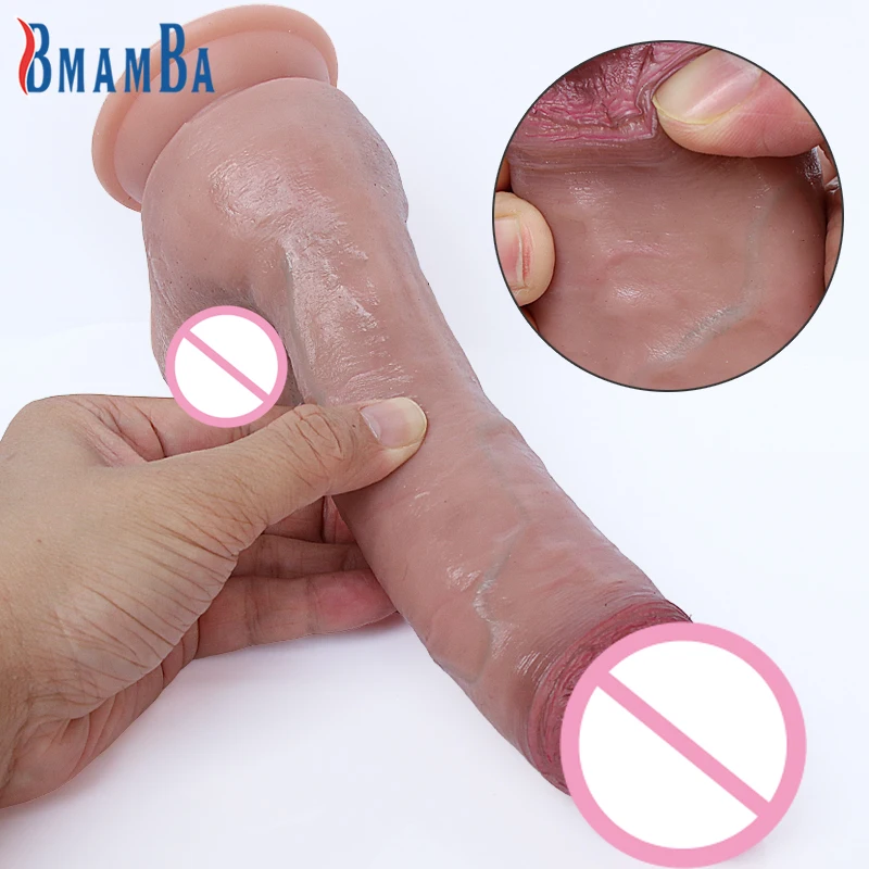 Skin Big Dildo with Strapon Dildos for Women Sex Toys Adults 18 Consolador Para Mujer Penis Realistic Dick Woman Erotic Sextoy | Красота и