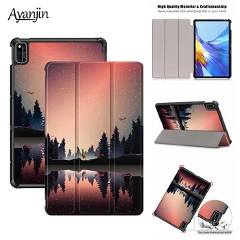 

Case For Huawei Honor V6 10.4 KRJ-W09 KRJ-AN00 Slim PU Leather Tablet Stand Cover For Huawei Matepad 10.4 BAH3-W09 BAH3-AL00+Pen